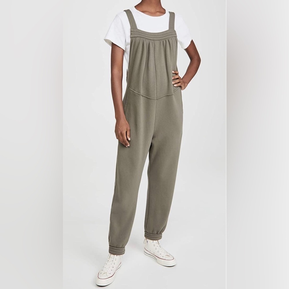 Xirena Rylee Jumpsuit Overalls Olive Green Size Large Pre-owned